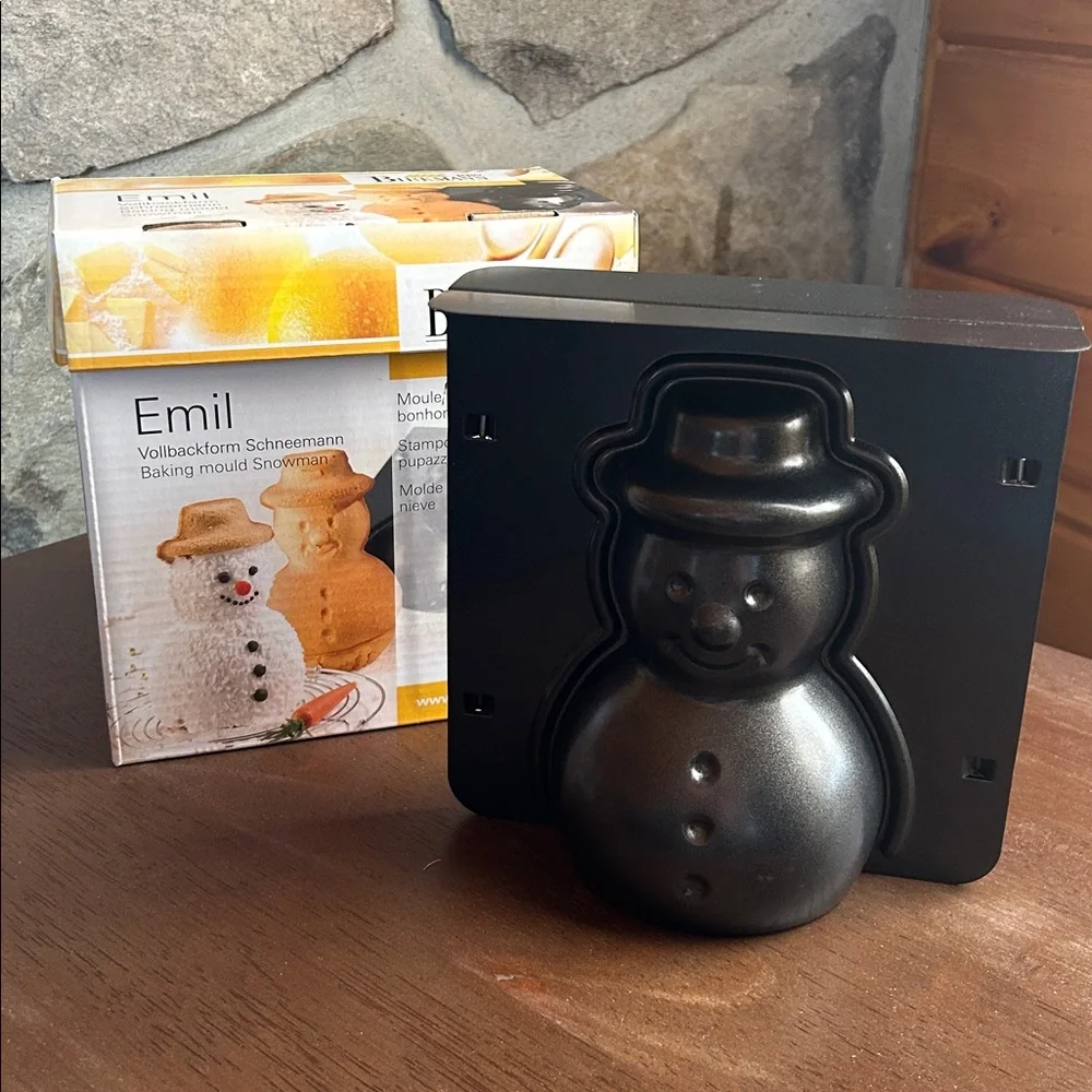 Birkman Snowman Baking Cake Mold